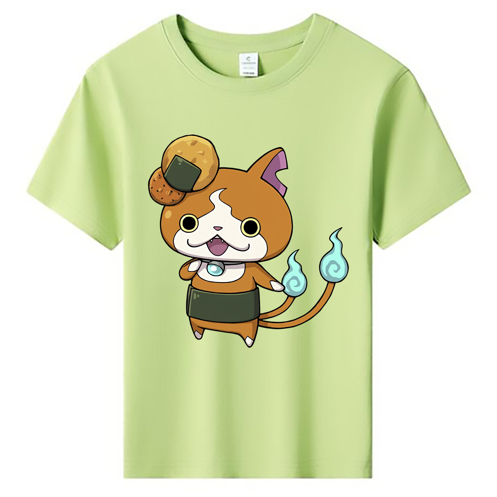 （画像用） 妖怪ウォッチ Yo-kai Watch 綿100％キッズTシャツ（フロントプリント）